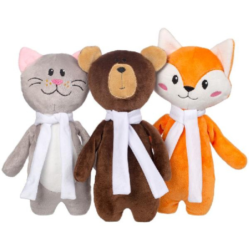 Мягкая игрушка Beastie Toys, лисенок с белым шарфом фото 4 Мягкая игрушка Beastie Toys, лисенок с белым шарфом фото 4