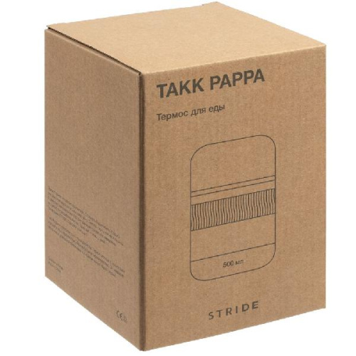 Термос для еды Takk Pappa, черный фото 11