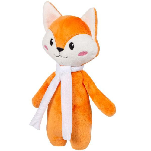 Мягкая игрушка Beastie Toys, лисенок с белым шарфом фото 2 Мягкая игрушка Beastie Toys, лисенок с белым шарфом фото 2