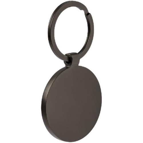 Брелок Gun Metal Circle, графитовый фото 2