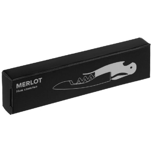 Нож сомелье Merlot, черный фото 3