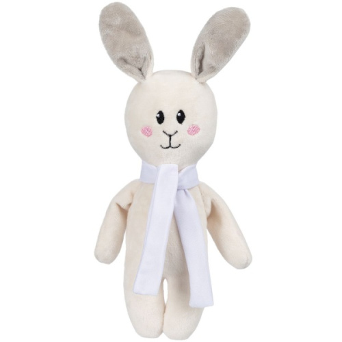 Мягкая игрушка Beastie Toys, заяц с белым шарфом Мягкая игрушка Beastie Toys, заяц с белым шарфом