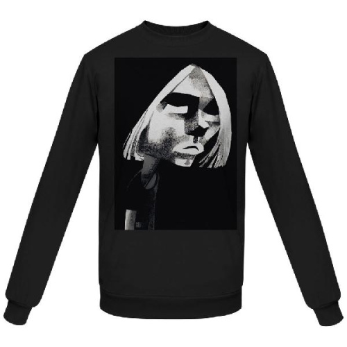 Свитшот «Меламед. Kurt Cobain», черный фото 2