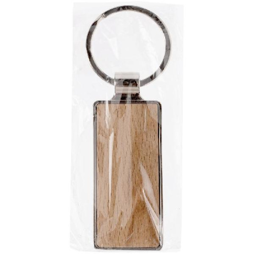 Брелок Wood Rectangle, ver.3 фото 4